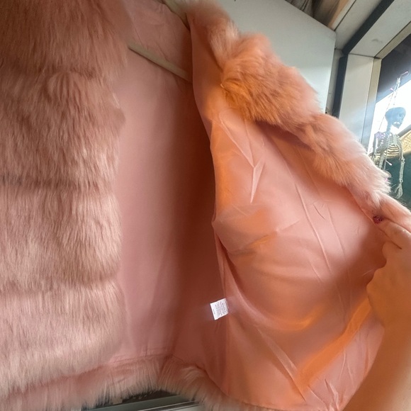 Pink Faux Fur Jacket - Picture 7 of 9